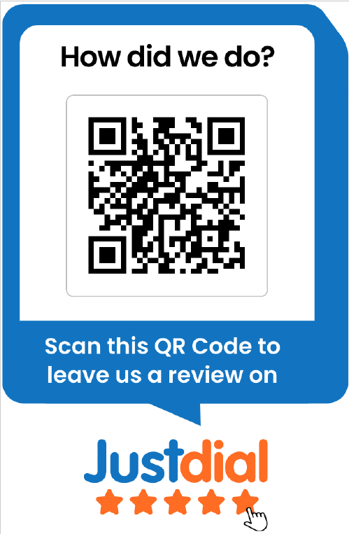 JustDial Review QR Code